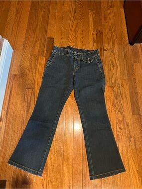 Women’s Dark Wash Bootcut Jeans - Blue